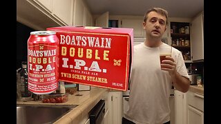 Reviewing Trader Joe Boatswain Double IPA Twin Screw Steamer 🍻#boatswain