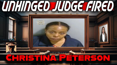 Drunk Judge Christina Peterson Removed From Bench Has History