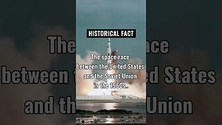 The space race between the United States and the Soviet Union in the 1960s