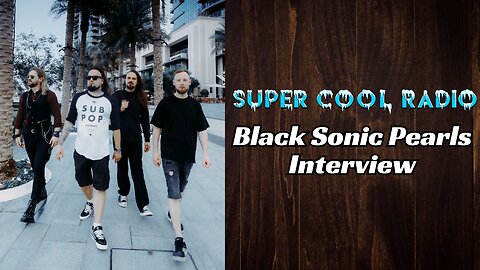 Alex Blacksonic (Black Sonic Pearls) Super Cool Radio Interview