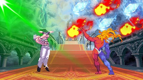 Gill Vs Orochi - Epic Boss Battle - Street Fighter X The King Of Fighters
