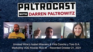 Unrated Wine's Isabel Mitarakis & Nicolas Ruiz M. interview with Darren Paltrowitz