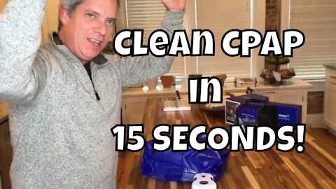 Clean CPAP in 15 SECONDS ! with Sleep8