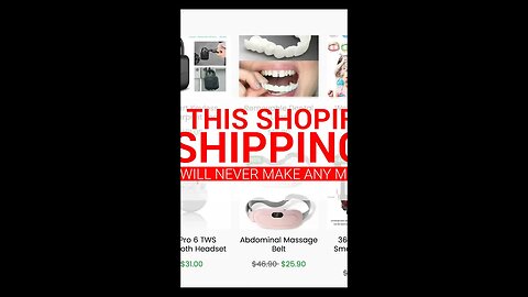 7 reasons this Shopify dropshipping store will never make any money