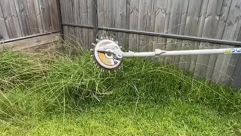 HONDA and STIHL Trimmers Vs Crazy Long and Lush Grass! + I visit Jim's Mowing!