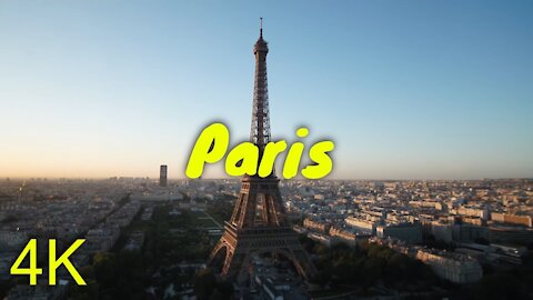 Eiffel Tower Paris 4K | Travel in Paris France