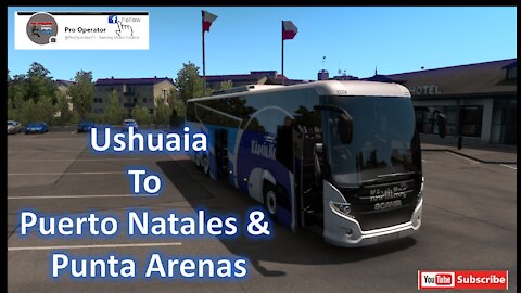 ETS2 Bus Mod: Explore EAA MAP Promods Ushuaia to PuertoNatales
