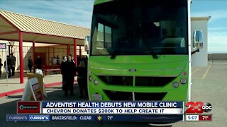 Adventist Health debuts new mobile clinic, Chevron donates $200K to help create it
