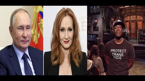 After Brief Praise For Rejecting PUTIN, JK Rowling Gets Attacked Again by Alphabets w/ Don Cheadle?
