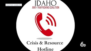 Calls for help to Idaho's Anti-Trafficking Coalition has quadrupled; They're expanding their Crisis and Resource Hotline