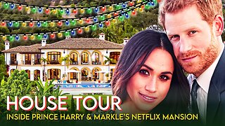 Prince Harry & Meghan Markle | House Tour | $33.5 Million Montecito Mansion & More