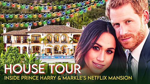 Prince Harry & Meghan Markle | House Tour | $33.5 Million Montecito Mansion & More