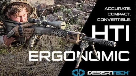 HTI Sniper Rifle Ergonomics - Shortest Hard Target Sniper