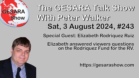 2024-08-03 GESARA Talk Show 243 - Saturday