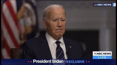 joe biden/ lester holt interview July 15, 2024