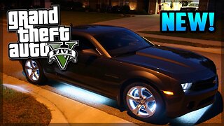 GTA 5 NEW Car Underglow Customization! (GTA V)