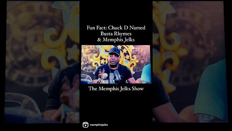 Fun Fact: Chuck D Re-Named Busta Rhymes & MemphisJelks #chuckd #thememphisjelksshow #drinkchamps