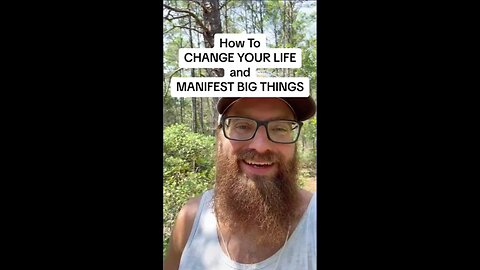Manifest BIG things and change your life into anything you want 🙏🔥💪