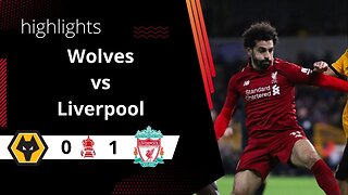 Wolves vs Liverpool 0-1 Highlights Goals | FA Emirates Cup