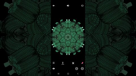 Tangle app on Android: perfect symmetry #19