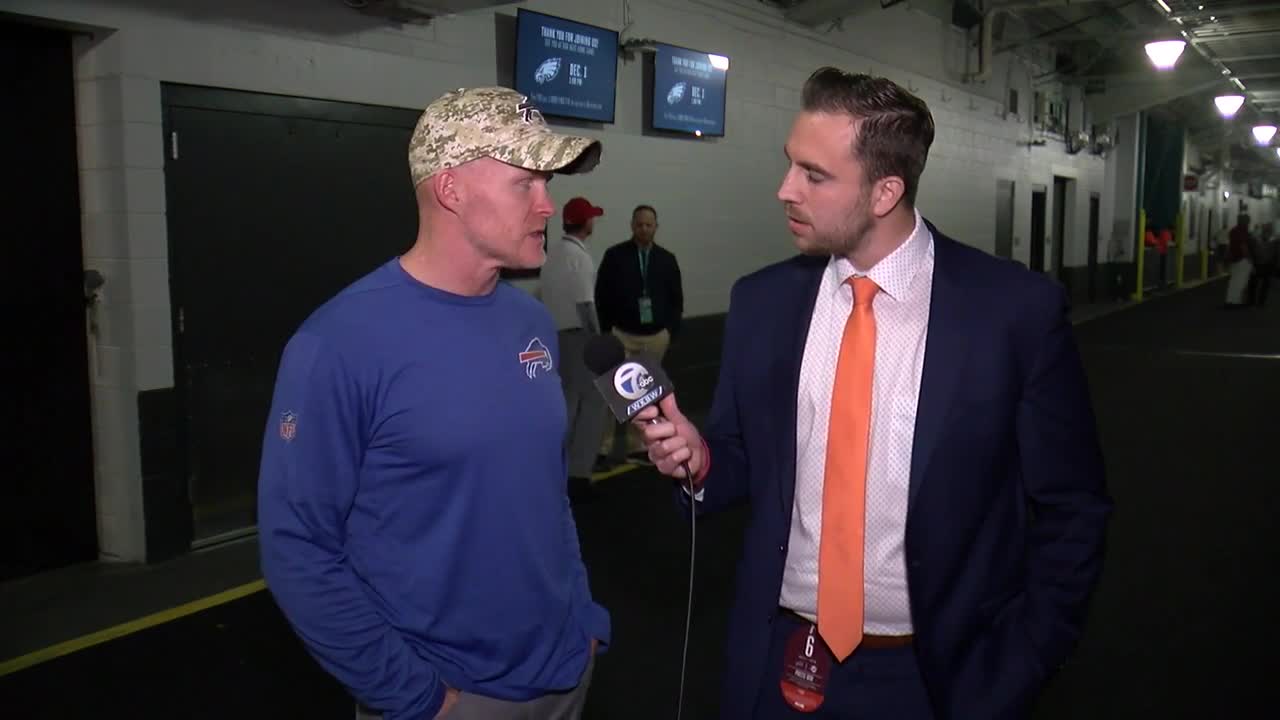 One-on-one with Sean McDermott after Week 11's win over Miami