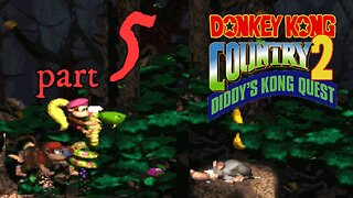 Donkey Kong Country 2: Diddy's Kong-Quest 102% - Part 5: Gloomy Gulch