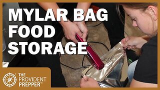 How to Package Dry Foods in Mylar Bags for Long Term Storage