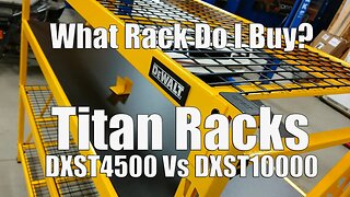 DEWALT Titan Garage Storage Racks | DXST4500 Vs DXST10000