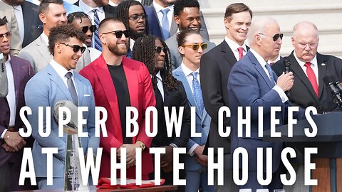 Kansas City Chiefs White House visit behind the scenes.