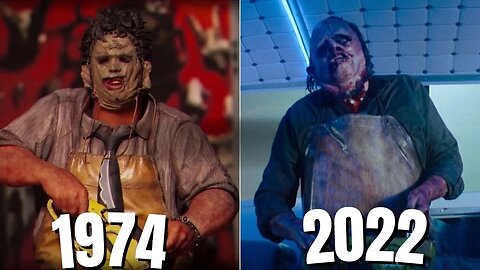 Evolution of Leatherface in Movies [1974-2022]
