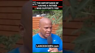 THE IMPORTANCE OF HAVING A FATHER WHO SUPPORTS YOU! | @LanceScurv| #fatherhood #supportiveparents