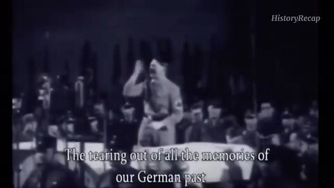 Moral decay, speech by Adolf Hitler