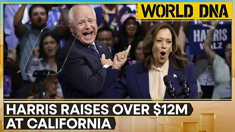 US Election 2024: Vice President Kamala Harris raises $12M at California fundraiser | WION World DNA