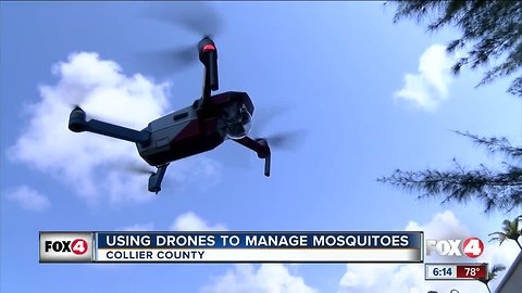 Collier Mosquito Control launches drone program to target mosquito breeding areas