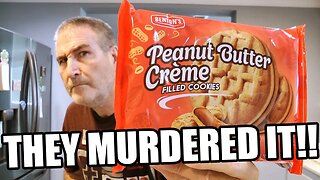 NUTTER BUTTER IS DEAD! Benton's Peanut Butter Cookies Review 😮