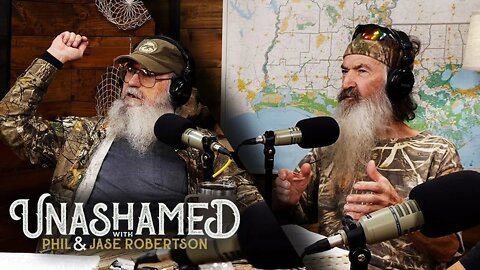 Phil & Si's Aunt Would Pinch Them With Her Toes & Si Explains Robertson Competitiveness | Ep 586