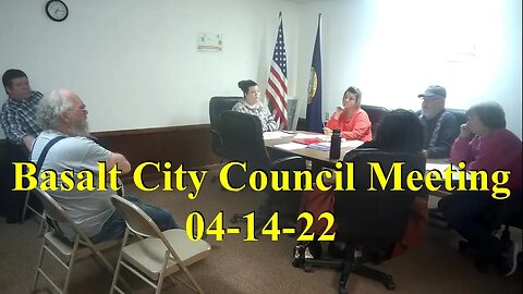 No. 610 – Basalt City Council Meeting 04–14–22