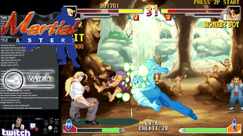 (MAME) Martial Masters - 07 - Tiger - Lv Hardest - Short vers