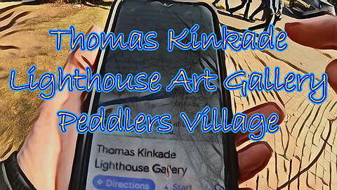 Thomas Kinkade Lighthouse Art Gallery - Peddlers Village - 4K Store Tour - What's In There? - Please Like/Follow, Thanks!