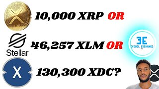 RIPPLE XRP Should you buy 10000 XRP, 46257 XLM, and 130300 XDC?