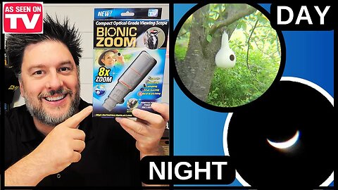 Bionic Zoom review. 8x zoom monocular. Mini Telescope [504]