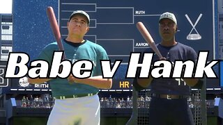 Legendary Babe Ruth Vs. Hank Aaron In Epic Mlb Home Run Derby Showdown! (MLB The Show 23 On PS5)