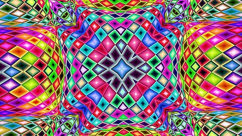 Mesmerizing Kaleidoscopic Journey: A Visual Escape | Silent Chill