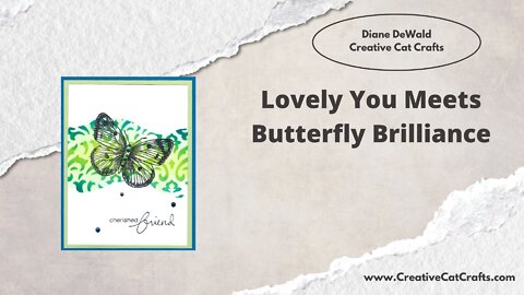 Lovely You and Butterfly Brilliance Meet