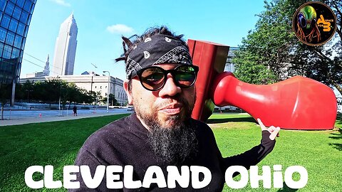 World Largest Rubber Stamp Cleveland Ohio Roadside Attractions Van life Travel across America