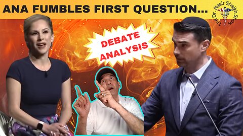 Discover the Crucial Moment Ana Kasparian Fumbled in Shapiro Debate - IT WAS THE FIRST QUESTION!!