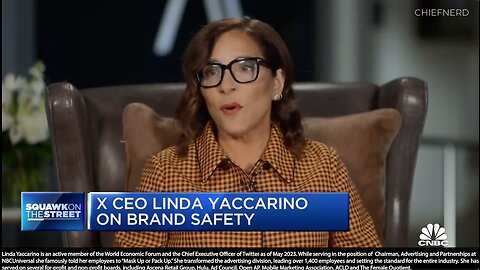 X | Censorship "We Have Introduced a New Policy Called Freedom of Speech Not Freedom of Reach. If You Are Going to Post Something That Is Lawful, But It Is Awful You Get Labeled, Which Means It Cannot Be Shared." - X CEO Linda Yaccarino