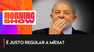 Lula fala de novo sobre regular mídia