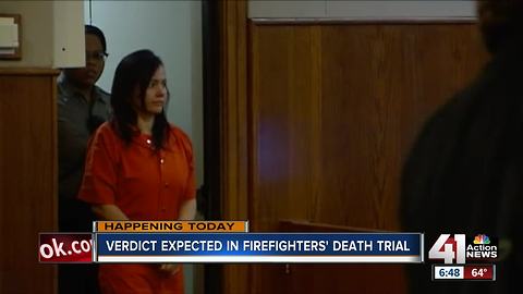 Verdict expected in case against woman accused of starting 2015 fire that killed 2 firefighters