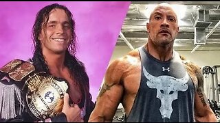 Bret Hart Shoots on The Rock being mistreated by Shawn Michaels backstage Wrestling Shoot Interview